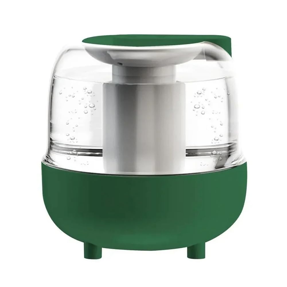 CTRLZS 4L USB Aromatherapy Humidifier Air Purifier with LED Lamp Desktop Mist Maker, Green