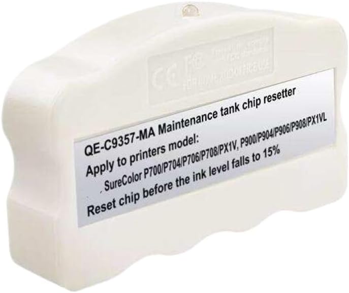 C9357 C12C935711 Maintenance Box Chip Resetter Compatible with SC P700 P708 P900 P908 P704 P706 P907 P906 P903 P703 PX1V PX1VL Printer