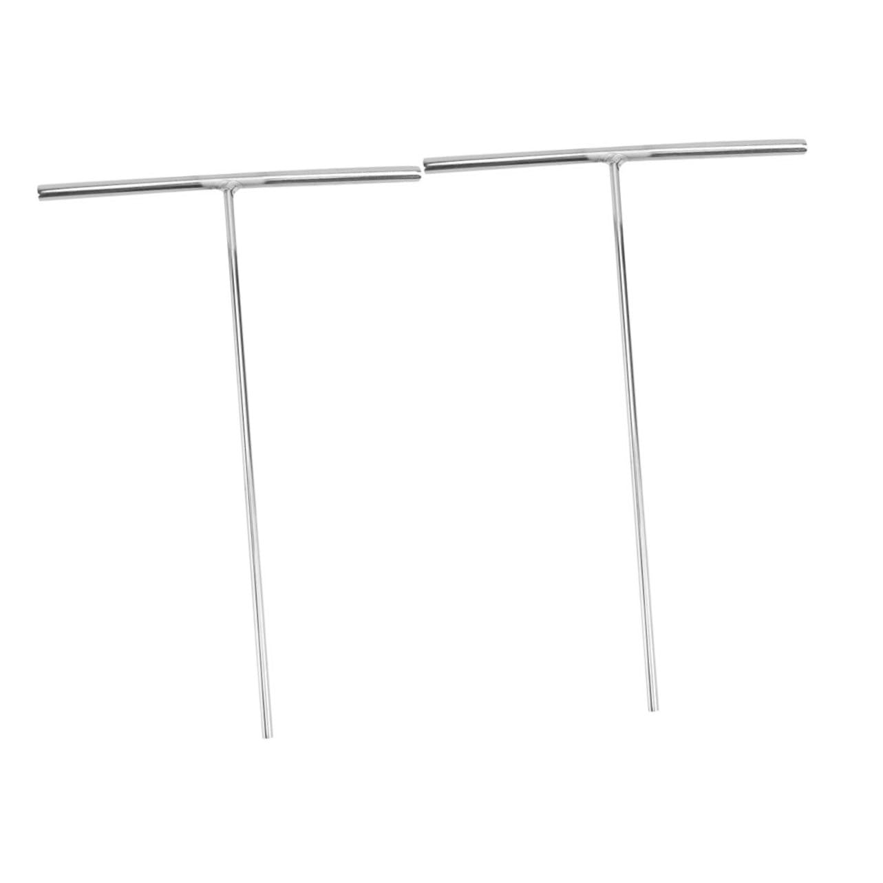 Unomor 2pcs Stainless Steel Pancake Spreader Set Nonstick Crepe Tool for Cooking Pancakes and Crepes to Clean Baking Scraper for Home and