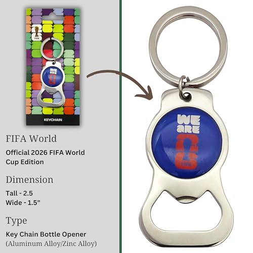 Wagon International FIFA World Cup 2026 Bottle Opener Keychain - image 2