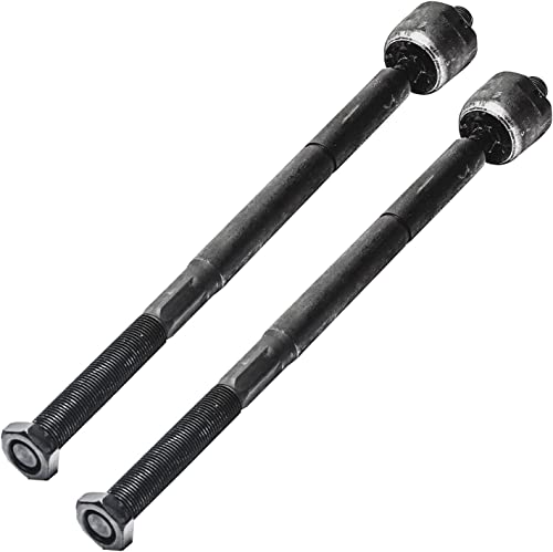 Image of Detroit Axle - RWD Front End Control Arms Kit for 2011-2014 Chrysler 300 Dodge Challenger Charger, 2 Lower Control Arms w /Ball Joint 2 Boots 4 Tie Rods 2011 2012 2013 2014 Replacement - 8pc Set