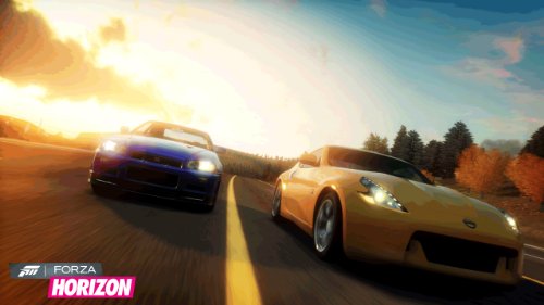 Forza Horizon import anglais jeu de simulation automobile Xbox360