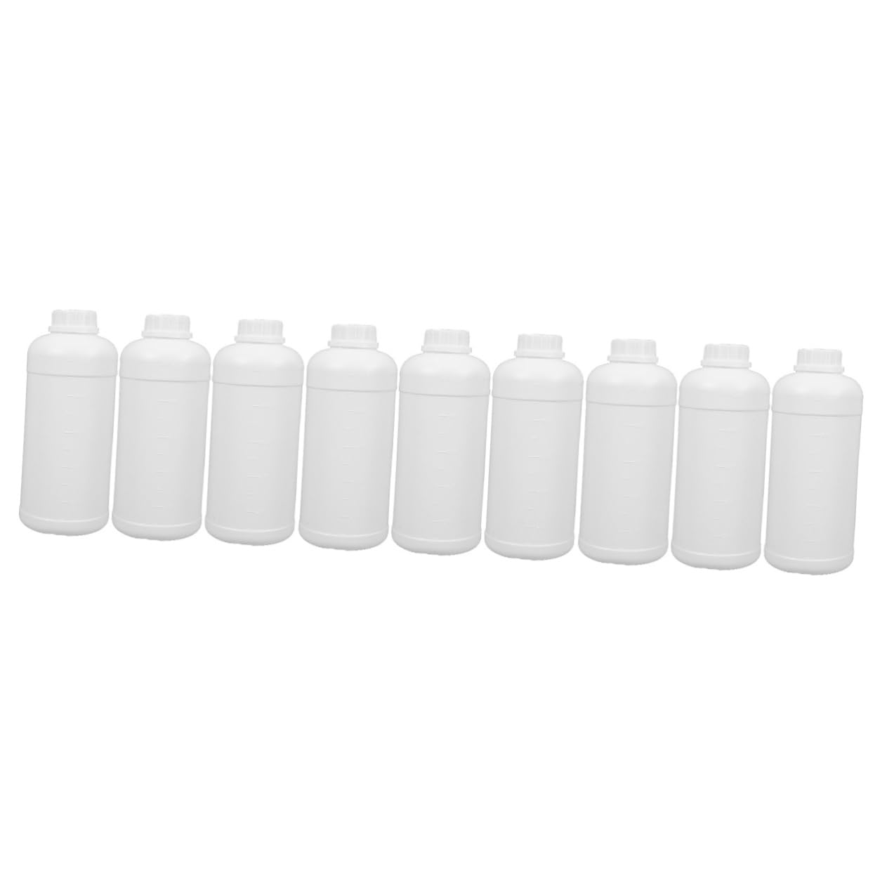 Gatuida 9stücke Reagenzflaschen Mit Schraubverschluss Chemikalienbehälter Für Labor Industrie Und Probenaufbewahrung Hdpe Gute Dichtung Leicht Und Handlich