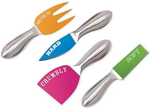DCI Cheese Knives, Set of 4