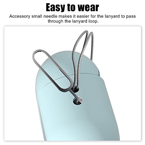 Hifan For Airpods Pro 2 Case With Lanyard, Silicone Case For Airpods Pro 2 2022, Anti-Scratch & Anti-Shock Case With Soft Lanyard For Airpods Pro 2Nd [Front Led Visible] (Green) #TOP6