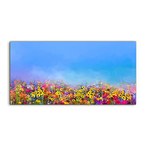 Art murale en verre trempé 140x70cm Coloray paysage