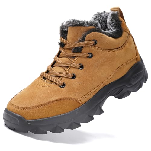 SNEKARMIN Men Snow Boots Outdoor Shoes For Male Thick Sole Sneakers for Men Winter Shoes Botines Tenis Keep Warm Fluff Mens Ankle Boots - Main Image