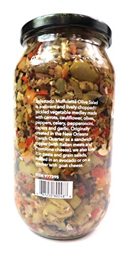 Solestado Muffuletta Olive Salad 33.9Oz #TOP2
