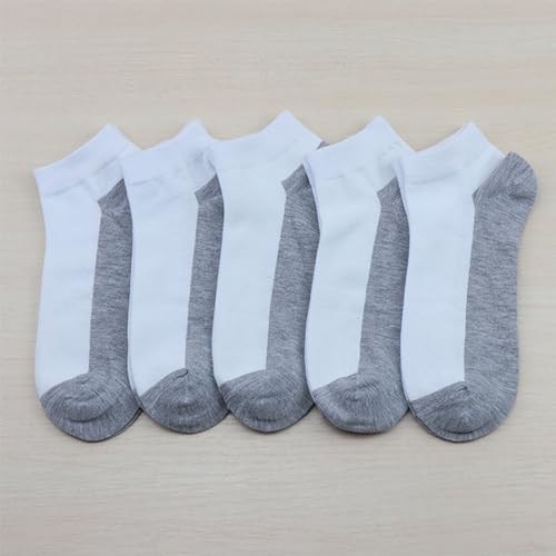 Socks,Mens Casual Sport Athletic Cotton Ankle Socks Moisture Wicking Anti Sweat Breathable Middle Tube Socks4