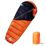 Furniture Select-Mummy - Saco de dormir para adultos para acampar 3 estaciones