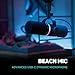 BEACN Dark Dynamic USB Mic for PC - Professional Microphone for Podcast, Gaming, Streaming - Studio-Quality Desk Mic for YouTube, Twitch, and Recording. Microphone for PC, Gaming & Streaming