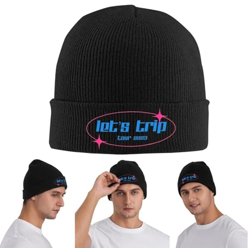 Vamos a Viajar, trillos Sturniolo, Gorra de Punto cálida, Gorra de Punto de Invierno, Gorros de Calaveras, Gorros de Hip Hop para Unisex