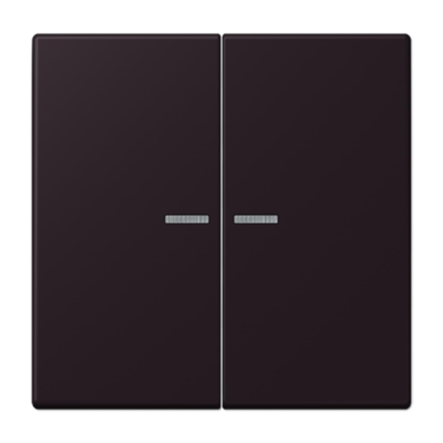 Touche F10 2 phases JUNG LC102KO5248 pour remplacer un interrupteur usé sans voyant