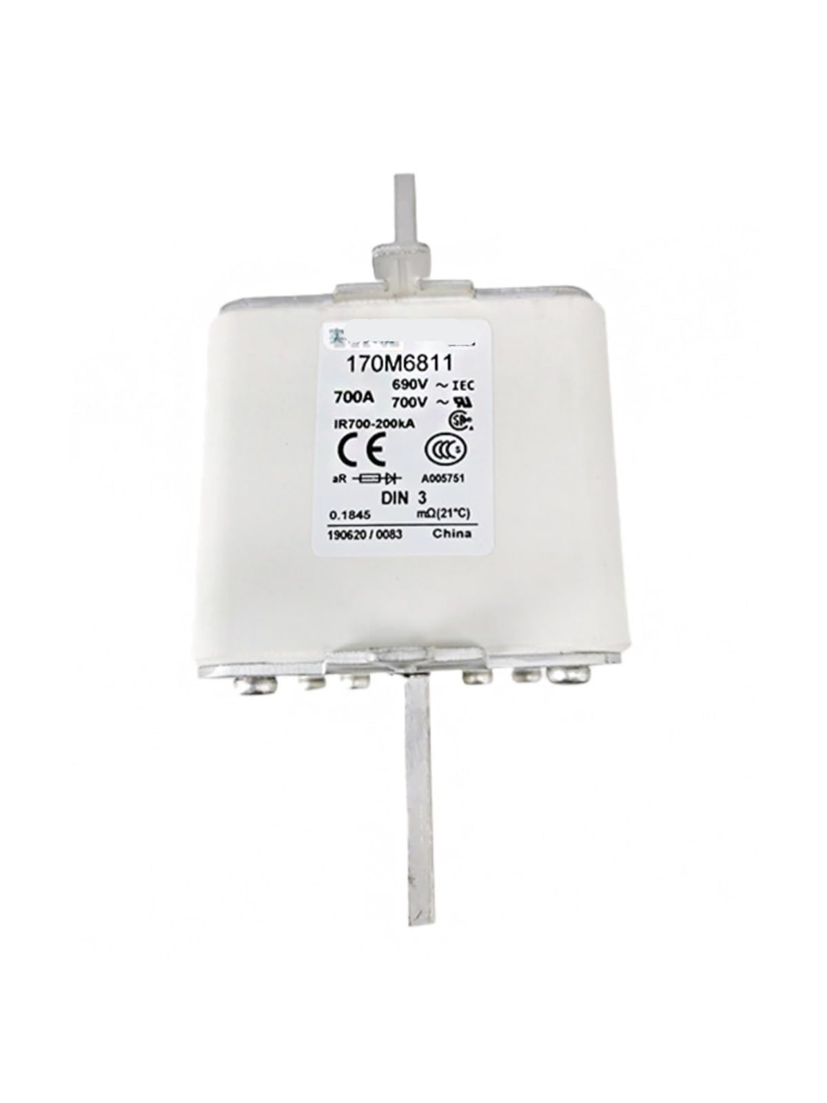 Fusible à récupération rapide 170M6811 pour sécuriser vos équipements