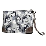 Uso versatile: progettato pensando alla praticità, questo accessorio da polso da donna Blue Eyes Husky Print si adatta a vari scenari. Usalo come cinturino da polso per telefono durante i viaggi, borsa da polso per la routine quotidiana o come piccolo portafoglio da polso per le donne opzione per le serate fuori