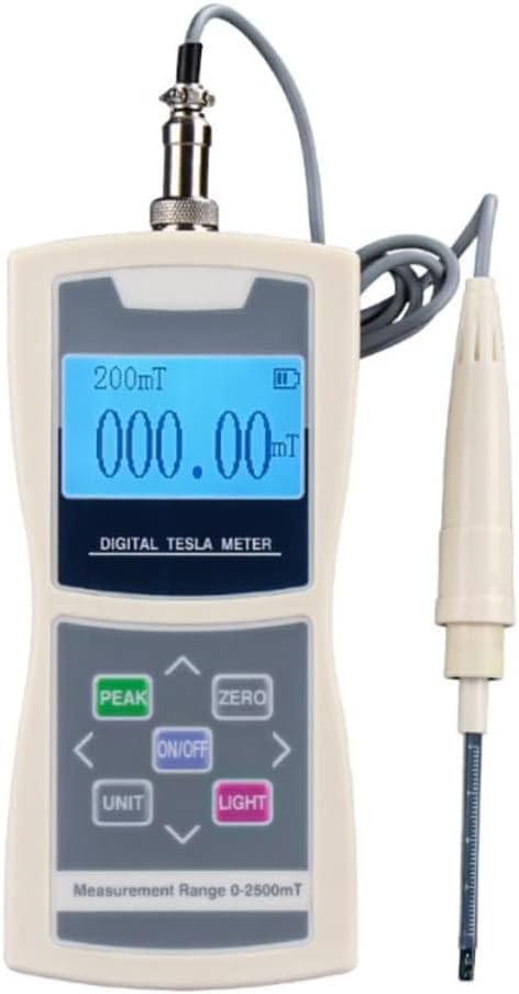 Medidor Gauss Digital Tesla ZMST-5 Fluxómetro Magnético miniatura 2