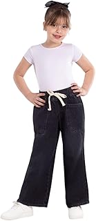 بنطلون بارجل واسعة للبنات من ايجي وير، لون رمادي غامق st01 285