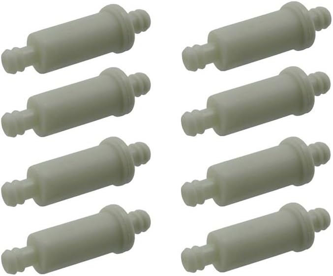 Motorcycle Replacement Parts Inline Fuel Oil Filter for Polaris 2530009 Ski-Doo 414-5365-00 07-246-05 for ATV for Magnum for Snowmobile for Ranger Easy Repairs(8pcs)