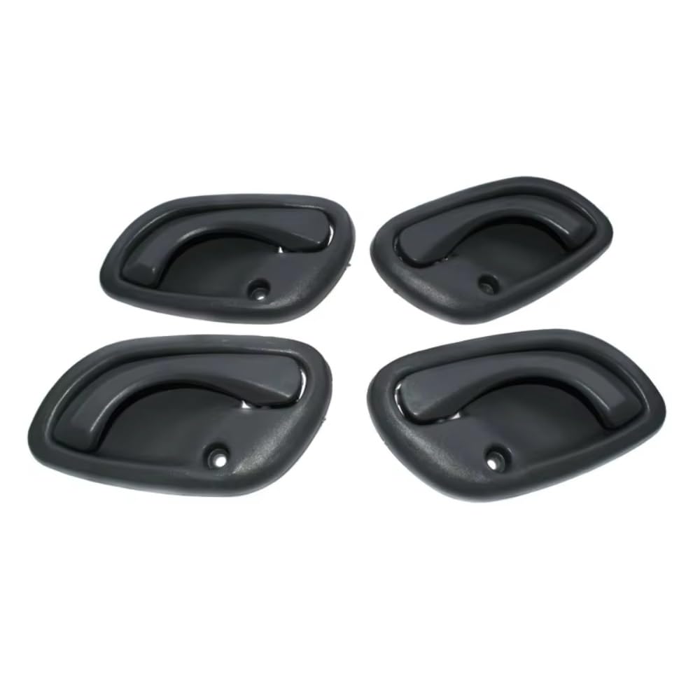 HRTLSS Door Pull Handle Inner Trim for Grand for Vitara 1995-2001 Grey 83130-60G01 83110-60G01 4Pcs Inside Door Handle Front Rear Left Right