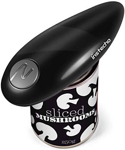instecho, Restaurant, Smooth Edge Automatic Electric Can Opener, Upgrade-Black