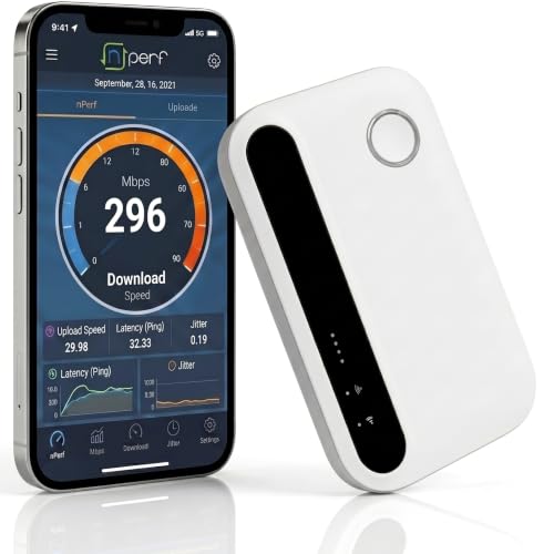 Imagen de Router WiFi Portátil 5G Desbloqueado con Ranura SIM Hotspot Móvil WiFi Universal Compatible Todos los Operadores