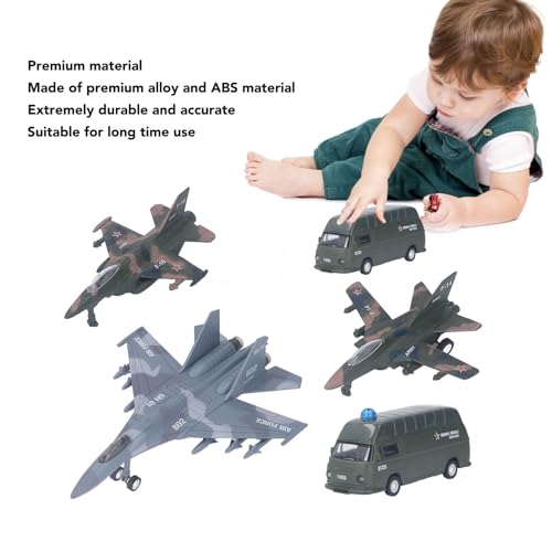 Conjunto de Caça Militar de Simulação de Liga, Modelos de Fundição Sob Pressão de Ação Retrátil Com