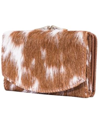 Myra Bag Women's Innovation Hair-On Wallet Brown One Size2