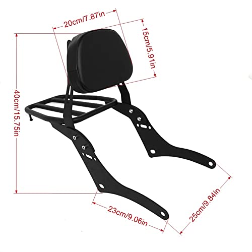 Porte-bagages moto Rebel CMX 500 pour sécuriser les sacs de voyage - 4