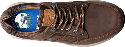Nunn Bush Men's Excursion Waterproof Moccasin Toe Oxford Lace Up With Kore Comfort Technology, Brown Crazy Horse, 14 #TOP4