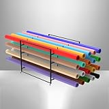 MYUYEE Blueprint Aufbewahrungsregal, tragbarer Hintergrund-Organizer, große Kapazität, bewegliches Aufbewahrungsregal für Foto-Requisiten und Studio-Ausrüstung