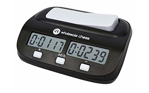 Juego de Ajedrez Completo Basic Club con Reloj Digital y Bolsa Verde miniatura 3