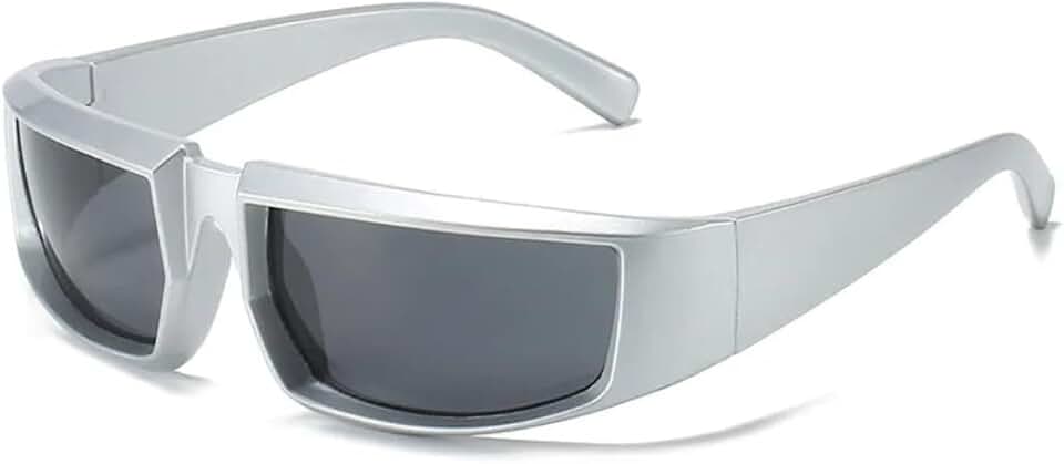 Óculos vintage unissex, estilo punk, luxuosos, para esportes ao ar livre, com proteção UV400.