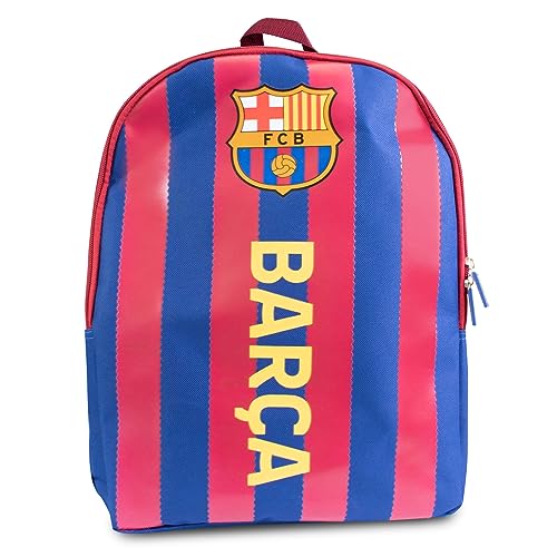 Hy-Pro Grand sac à dos sous licence officielle, léger, sac à dos, école, cadeau, Multicolore, L, Barcelone