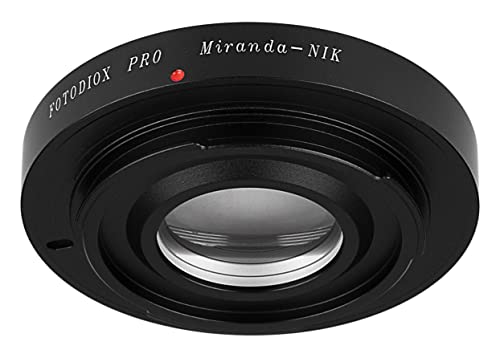 Image of Fotodiox Pro Lens Mount Adapter, for Miranda Lens to Nikon F-Mount DSLR Cameras