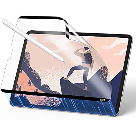 ESR Paper-Feel Magnetic Screen Protector Compatible with iPad Pro 11 (2022/2021/2020/2018) and iPad Air 5/4 (2022/2020, 10.9 Inch), Write and Draw Like on Paper, Detachable and Reusable, Matte Finish Cover