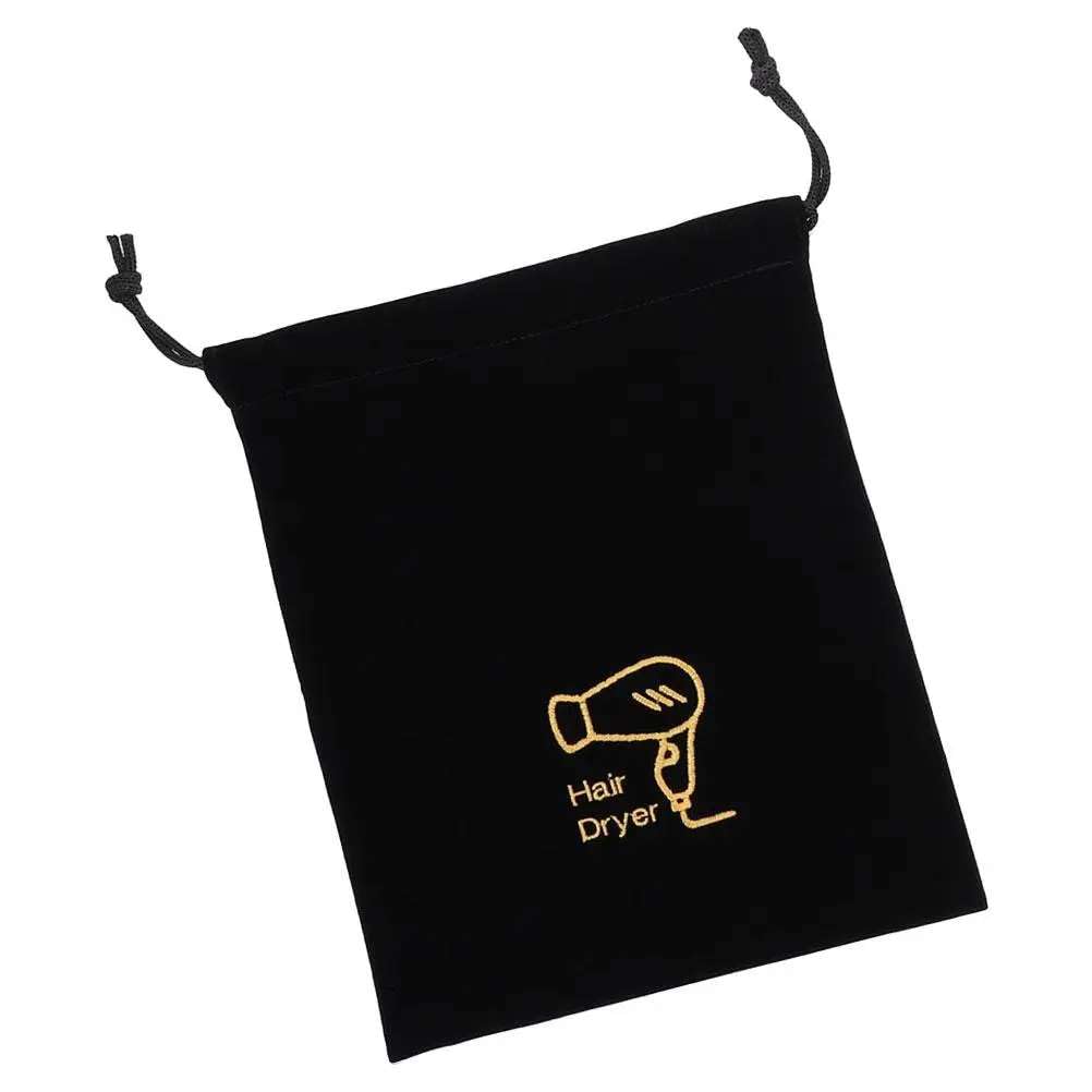Durable Travel Hair Dryer Bag ‚Äì Portable & Reusable Drawstring Pouch for Smooth Storage, Lint-Free Protection-image-27