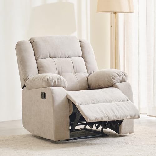 Image of Helios Zurich NXT Fabric 1-Seater Recliner - Beige