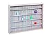 Inter Link Simply Vitrina de madera MDF y vidrio, Beige, 80 x...