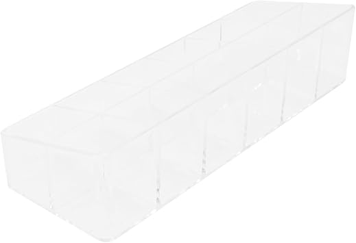 Acrylic Lipstick Holder 12-grid Makeup Organizer Storage Container Cosmetic Display Case for Vanity Desk Nail Polish Storage