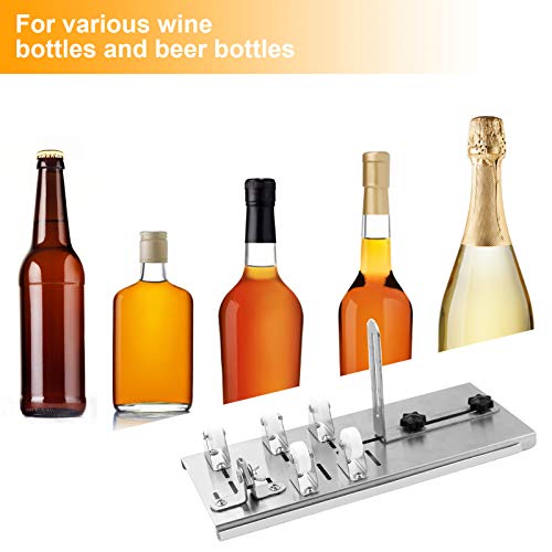 YLYL 19 Pcs Glass Bottle Cutter & Glass Cutter Kit DIY Tools, Glass Cutter for Bottles, Upgraded Wine Bottle Cutters for Cutting Round Bottles, with Glass Cutter, Gloves, Sanding Paper, Hemp Rope etc - Thumbnail 6