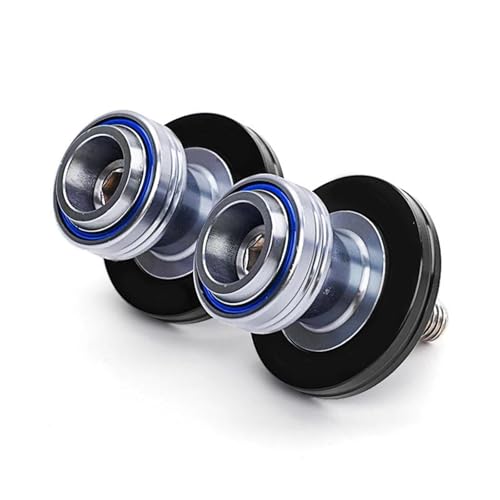 Carretes de basculante Z750 2007-2017 con tornillos de soporte deslizante CNC 10mm