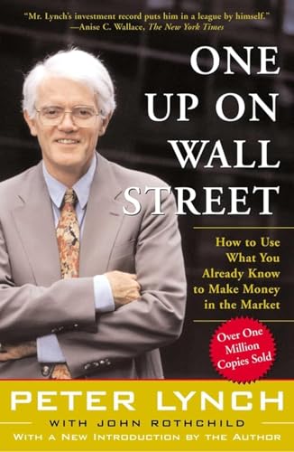 Image of BOOKS One Up On Wall Street | Investing, Stock Market, Personal Finance & Wealth Building Guide | Paperback Business and Investment Book