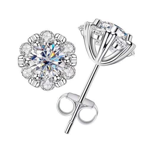 Boucles d'oreilles moissanite pour illuminer vos soirées et tenues de bureau