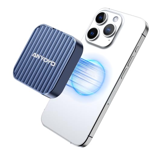 NVMe Gehäuse, ANYOYO Magnetisches M2 SSD Gehäuse 10Gbps 2230 SSD Gehäuse, Werkzeugloses SSD M2 Gehäuse für NVMe PCIe M-Key/B+M Key,M2 SSD Adapter für 2230 SSD, SSD Adapter für iPhone15