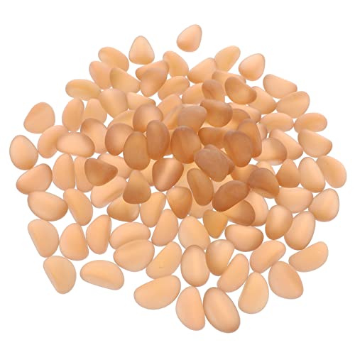 GANAZONO 2bolsas Decoración De Acuario De Piedras De Vidrio para Paisajismo De Mate para Acuarios y Jardines Acuáticos