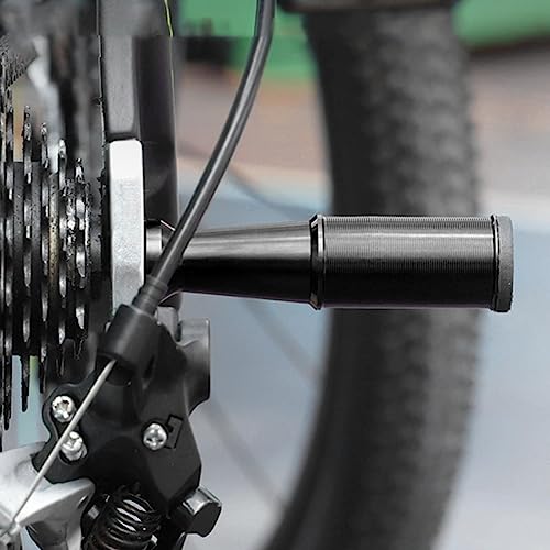 Protector de transmisión de aleación de aluminio negro para bicicleta 6