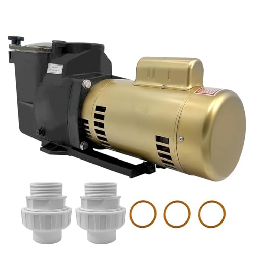 W3SP2621X25 Inground Pool Pump 2.5 HP Single Speed 115/230v,Super Pool Pump Compatible With Hayward In-Ground Swimming Pools and Spas SP2621X25