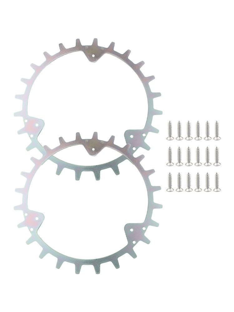 Lagomloot 252mm Traction Wheel with Anti-Skid Spikes for 420 320 430X 435X 440 450X Robot Lawn Mower, Stainless Steel Drive Kit