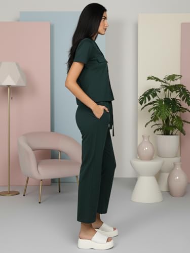 Image of CHKOKKO Women Jogging Suit Casual Summer Track Suit Co-Ord Set