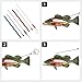 TIANQUXNGI Needle Fish Venting Hollow Needle Quick Earthworm Hooking Needle Fish Deflation Tool Fishing Tackle Portable